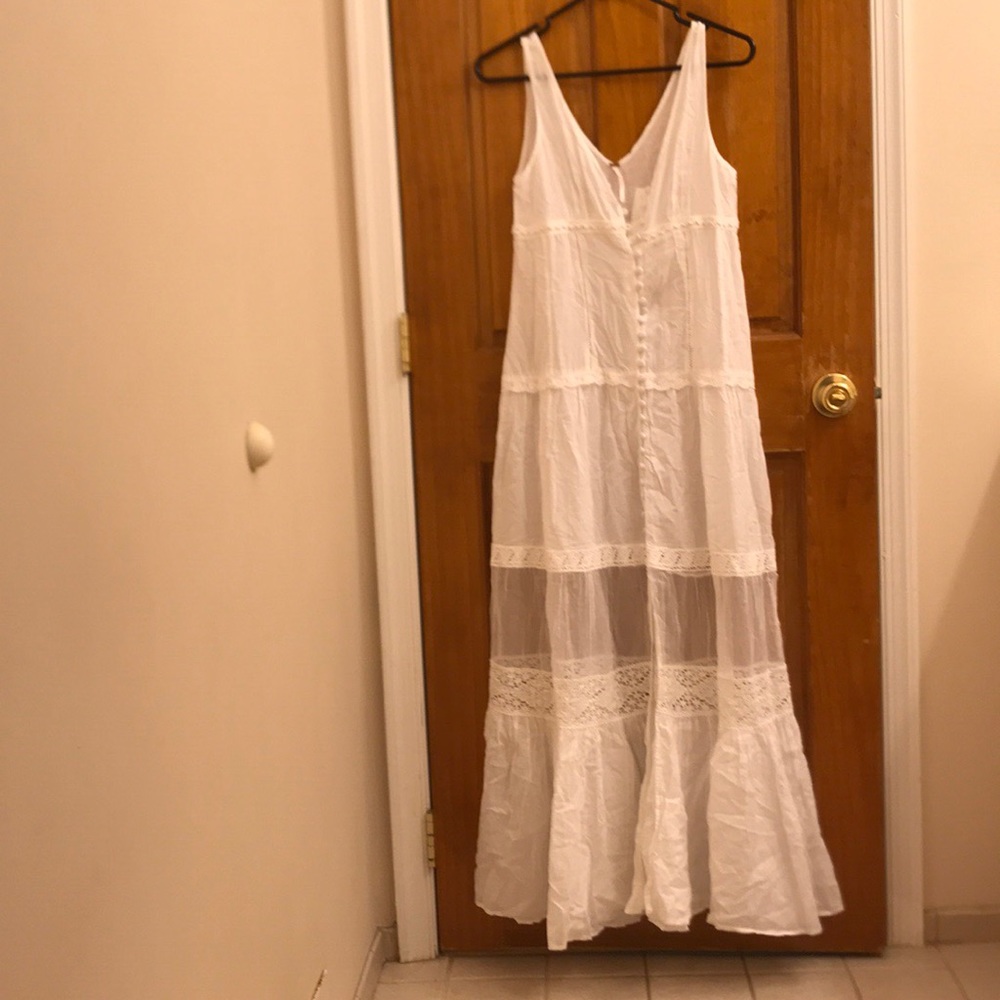 Free People Victoria Button Front Maxi Dress